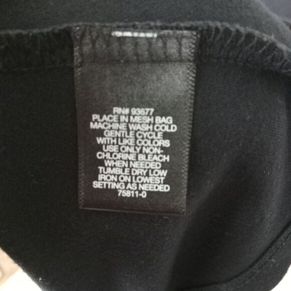 Liz Claiborne Career black top Size Large - Picture 6 of 6